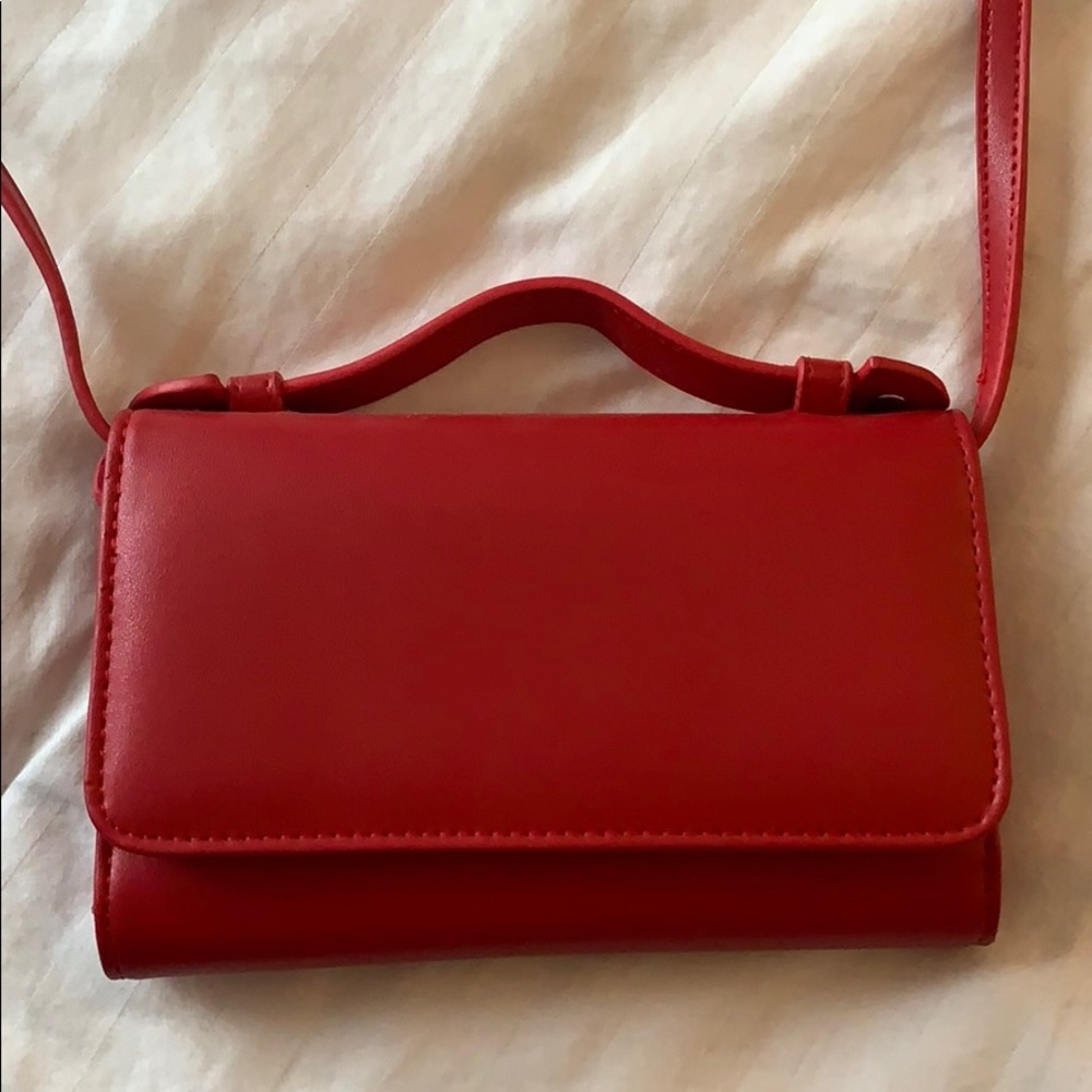 Small red purse